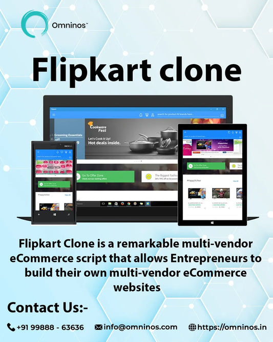 Omninos: The Premier Flipkart Clone App Development Company