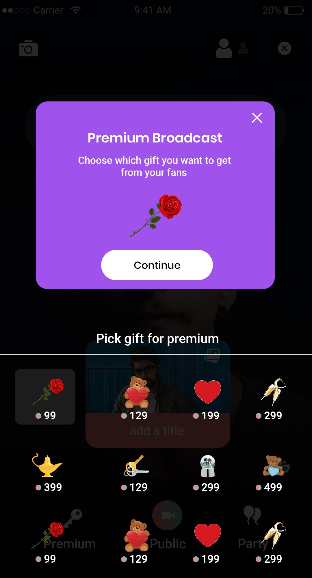 Premium Broadcast