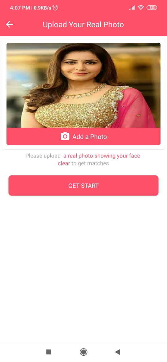 Upload Your Real Photo