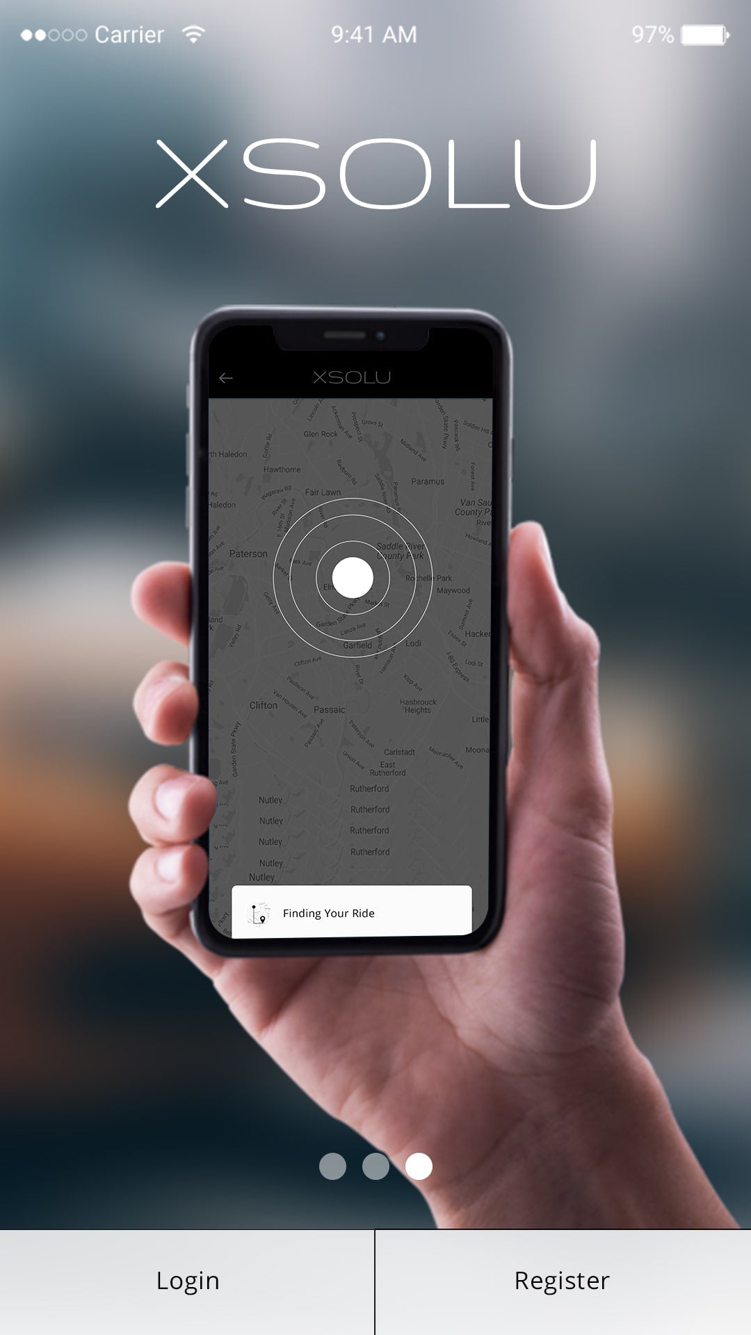 Uber Clone Script App: Your On-Demand Ride Services with Omninos Solution, Home Screen