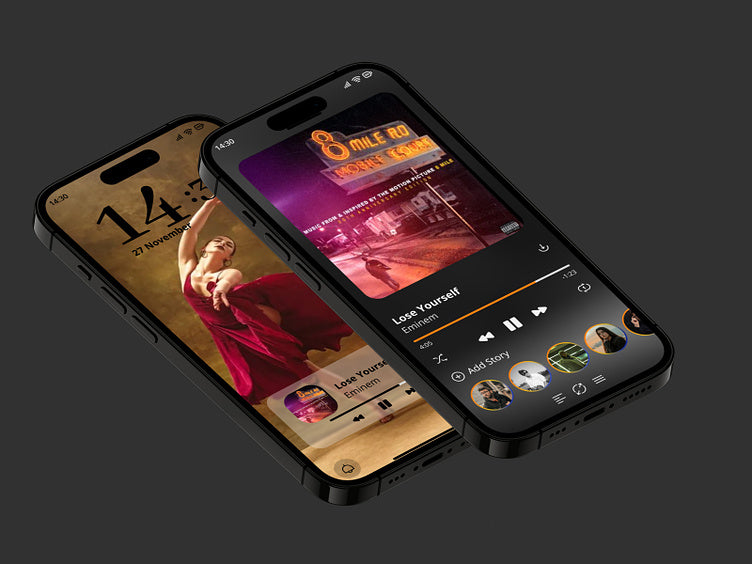 Play Music Screen of Playtube App Script