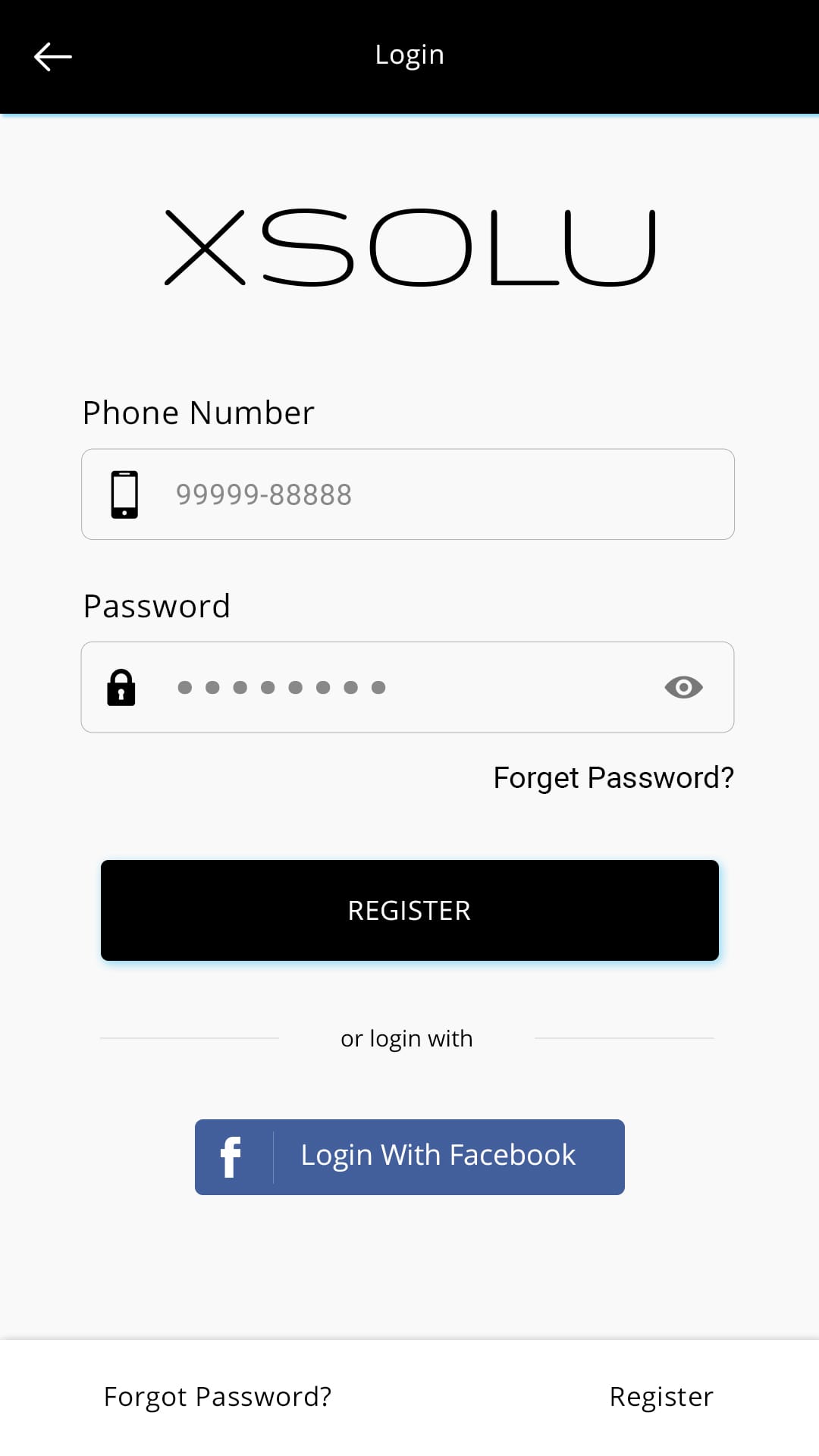 HOPIN Clone App Script Login Screen