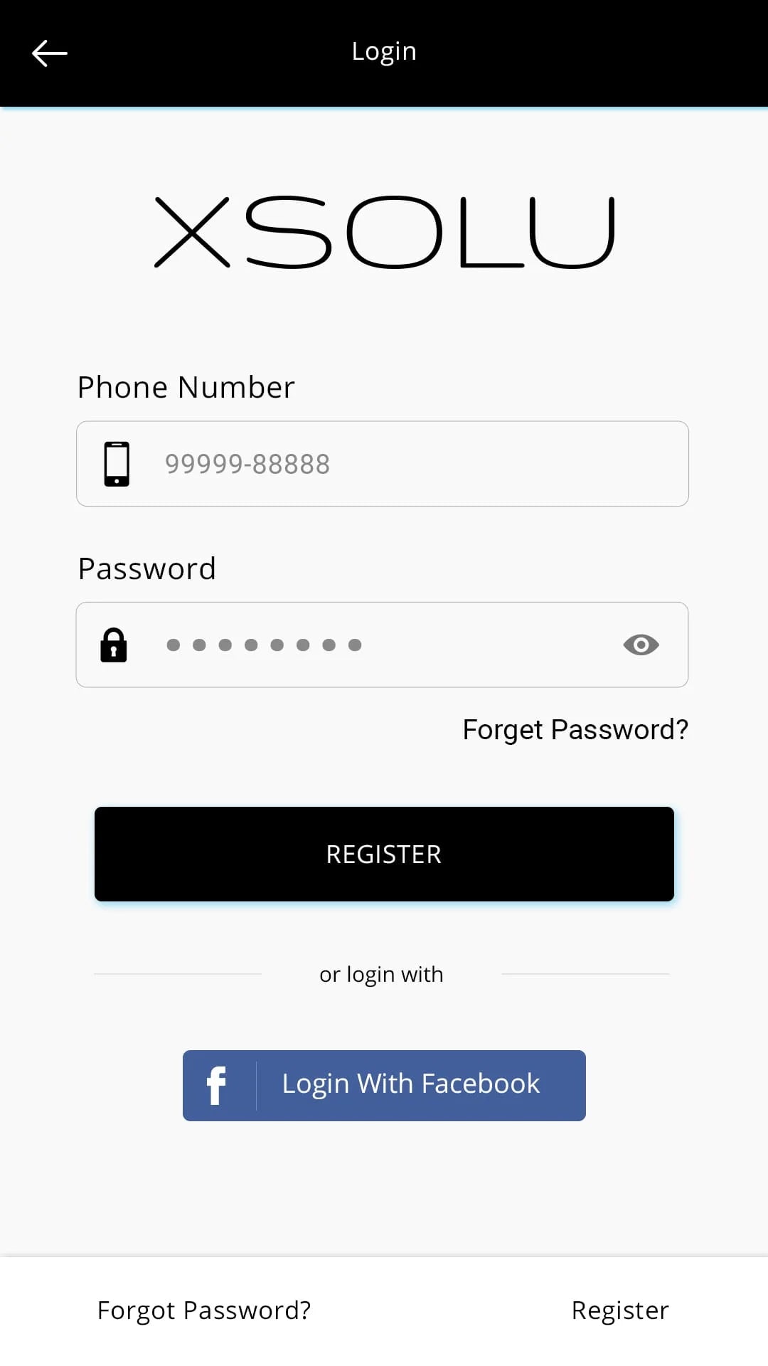 Login Page