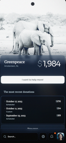 Crowdfunding App Script: Help More | Recent Donation 