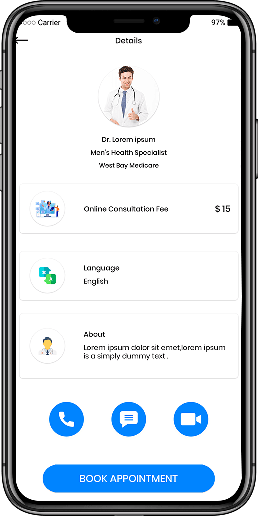 TeleDoc Health Clone App Script: Connect with Qualified Healthcare Professionals a User-Friendly App, Medical Information