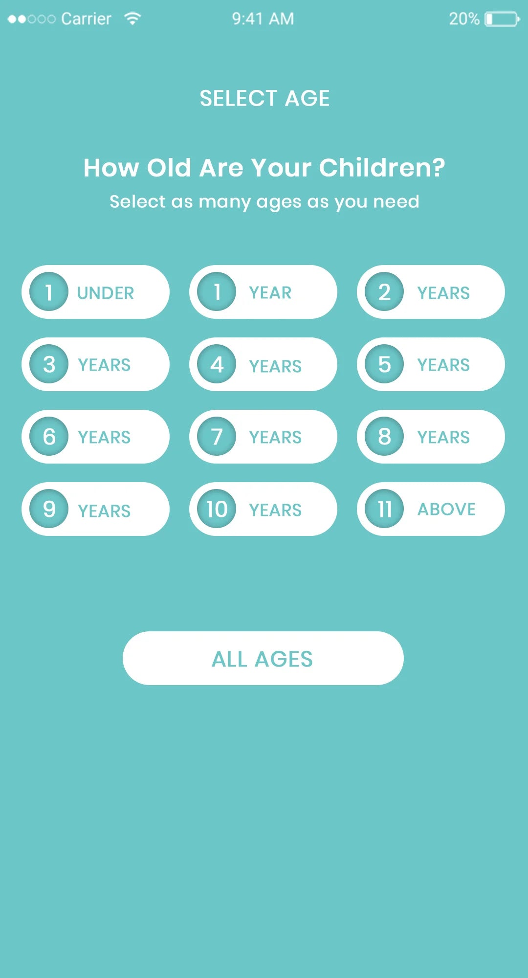 Select Age