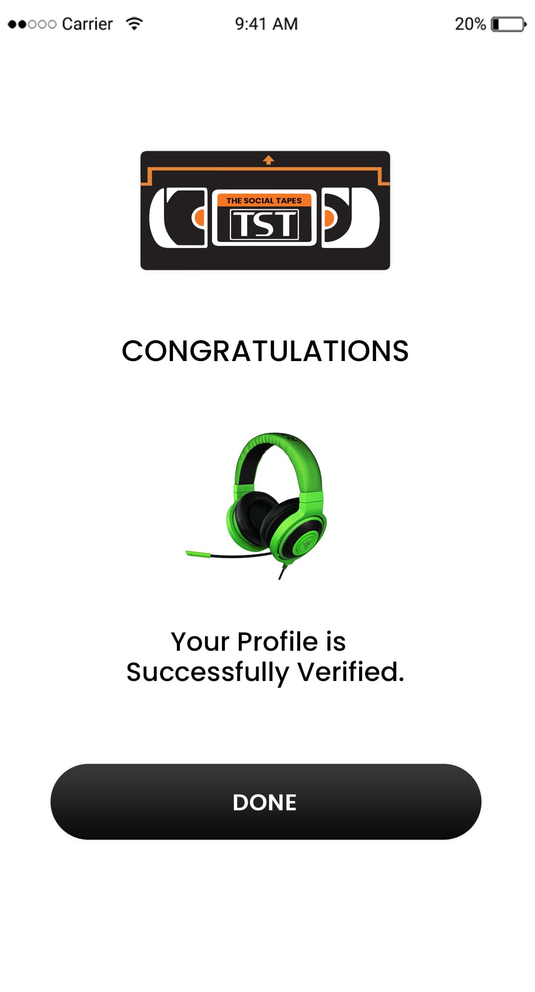 Verification finished - They will be notified that the process was successful once the number has been verified.