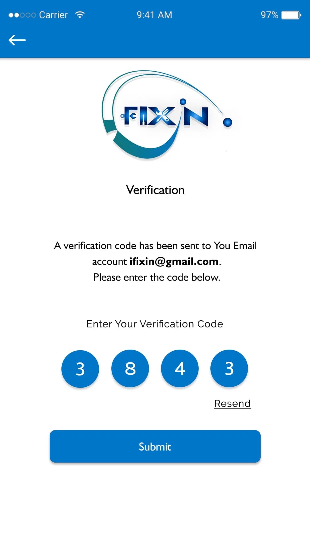 Email Verification