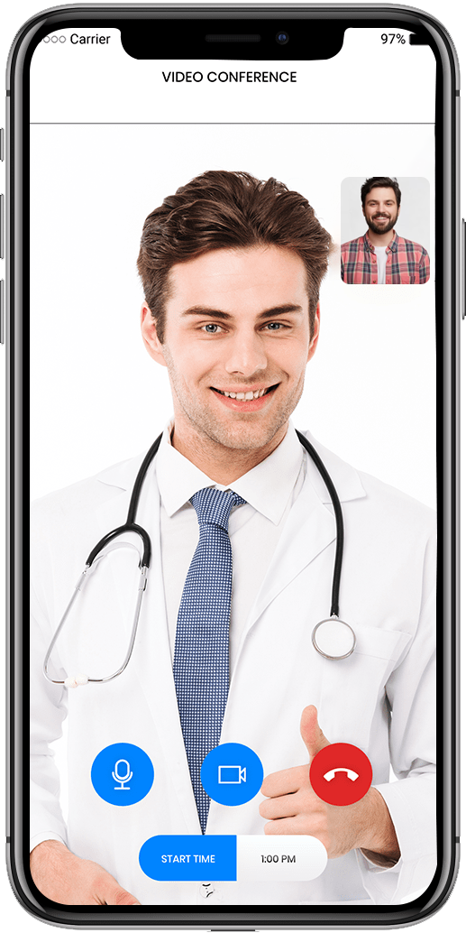 Doctor Anywhere Clone Script video meeting