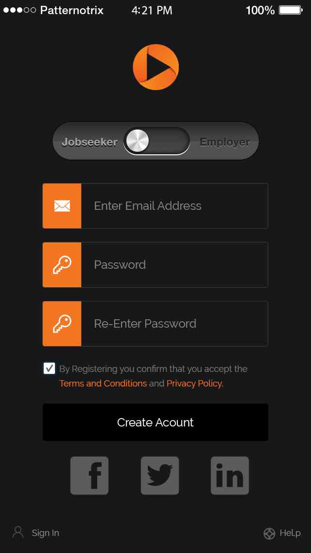 LOGIN AS JOBSELLER