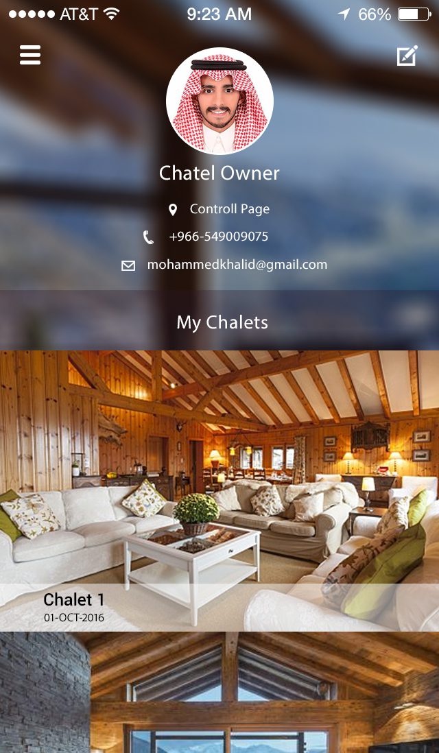 Airbnb Rooms Clone app Owner Profile Views