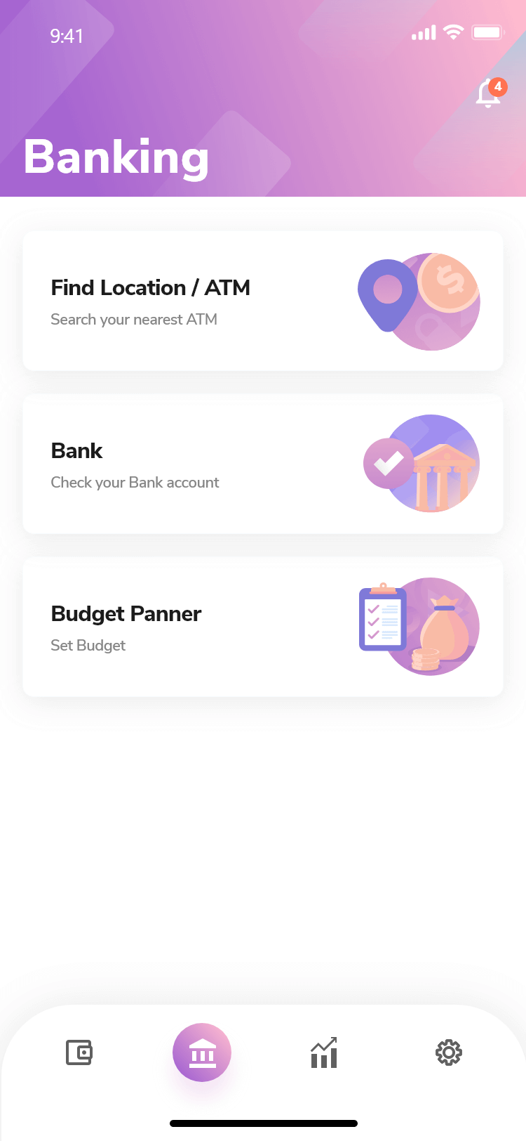 trust wallet clone add banking