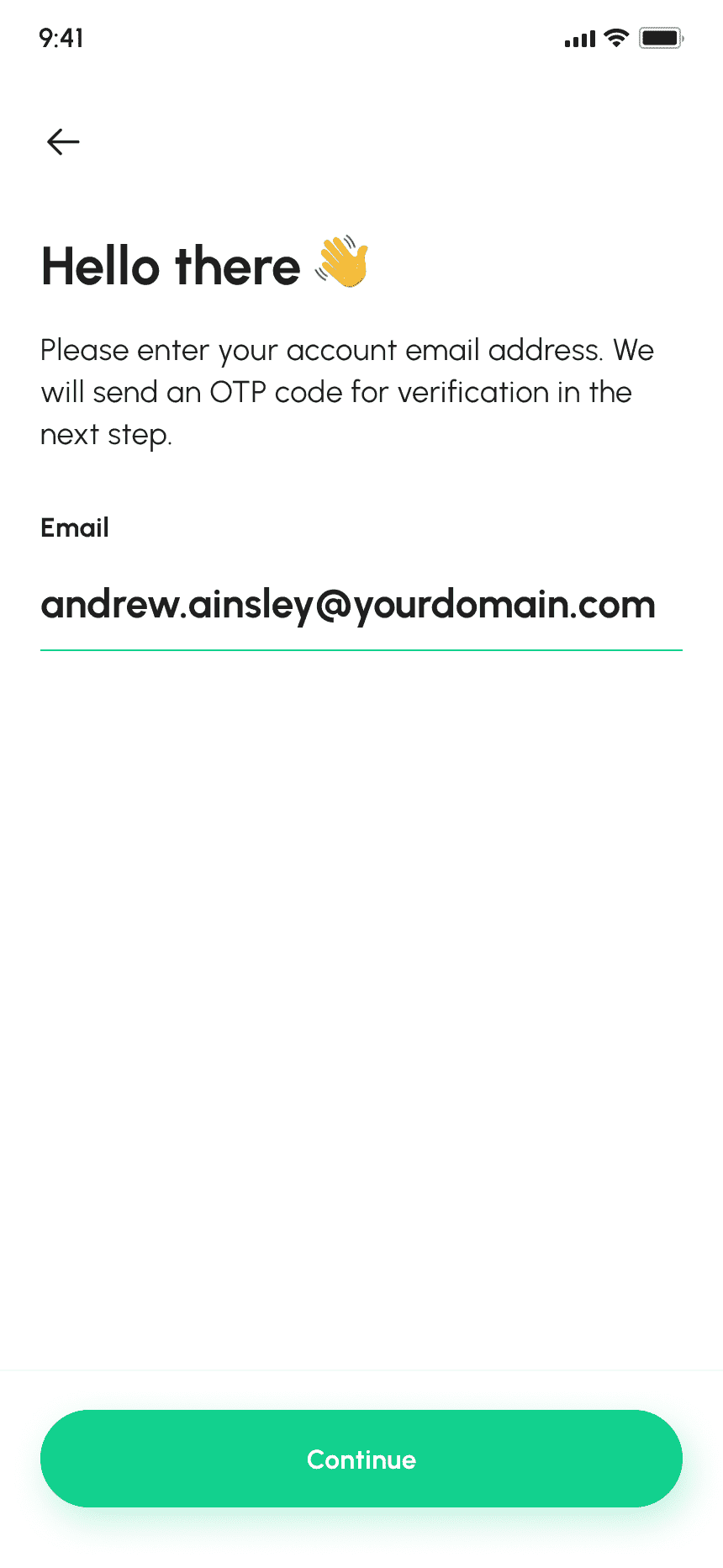 Acorns clone email